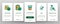 Drug Test Onboarding Icons Set Vector