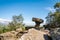 Druids Writing Desk at Brimham Rocks