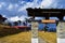 Druk Wangyal Cafe near The 108 memorial chortens or stupas known as Druk Wangyal Chortens at the Dochula pass, Bhutan