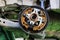 Drum brake of a car