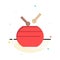 Drum, Celebration, China, Chinese Abstract Flat Color Icon Template