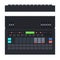 Drum machine is electronic musical instrument Musician vector icon flat isolated illustration.