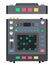 Drum machine instrument for creating music Musician vector icon flat isolated illustration.