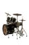 Drum set musical instrument icon image