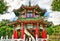 Drum Tower at National Revolutionary Martyrs Shrine in Taipei, Taiwan