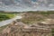 Drumheller, AB, landscape with the Red Deer River