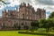 Drumlanrig Castle and part of garden, Dumfriesshire, Scotland UK