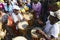 Drummers during Garifuna Settlement Day Celebrations