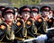 Drummers of the Moscow military music school in red square during the General rehearsal of the parade dedicated anniversary of th