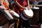 Drums played by women