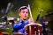 Drums player of Seward (band) performs at Barcelona Accio Musical