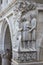 Drunkenness of Noah - architectural detail of column at Doge\'s Palace, Venice, Italy