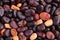 Dry beans close-up