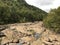 Almost Dry Bed of the Ocoee River Tennessee USA