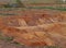 Dry creeks and river beds near La Oliva on Fuerteventura