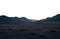 dry desert valley. Isolated transparent PNG. Alien landscape. desert landscape.