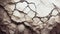 dry dirt cracked texture soil broken clay 3d render AI generated