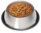 Dry Dog Pet Food Bowl