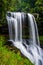 Dry Falls, on the Cullasaja River in Nantahala National Forest,