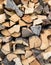 Dry firewood