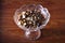 A dry fruits bowl on a table