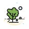 Dry, Global, Soil, Tree, Warming Abstract Flat Color Icon Template