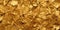 Dry Gold leaves Surface textured background, realism, realistic, hyper realistic. Generative AI weber.