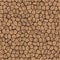 Dry ground parched soil, cracked earth texture. Vector pattern with cracks in brown beige colors