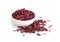 Dry Hibiscus Tea Isolated, Dry Rose Petals, Fruit Red Tea, Karkade Leaves, Dried Herbal Drink, Roselle Petal