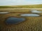 Dry lake used like accumulation lake