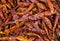 Dry long pepper chilli spicy seasoning traditional pattern