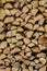 Dry Mixed Firewood Texture Background