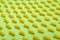Dry pasta on the green surface as a background. Texture made of pasta