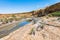 Dry river bed, drought, lack of water