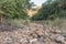 Dry river the Vervet Monkey Trail at Swadini Holiday Resort