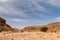 Dry river Wadi Draa near Zagora, Morocco