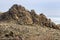 The dry rock boulders of the Owyhees