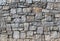 Dry Stack Stone Wall