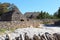 Dry stone huts in Bories Village, Gordes, France