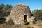 Dry stone shelter in Catalonia, Spain