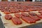 Drying grey mullet roe