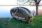 Drying inflatable boat