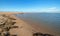 Drying Kelp and sea grass at the Santa Maria river estuary at Rancho Guadalupe Sand Dunes in Central California USA