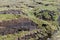 Drying peat