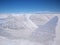 Drying salt piles on the Salar de Uyuni