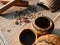 Drying spices still life