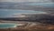 Drying waters of Dead sea , Israel