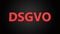 DSGVO is the German abbreviation for general data protection regulation GDPR