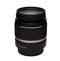 DSLR zoom lens with UV filter 18-55 mm isolated