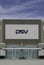 DSV office building storefront exterior in Houston, TX.